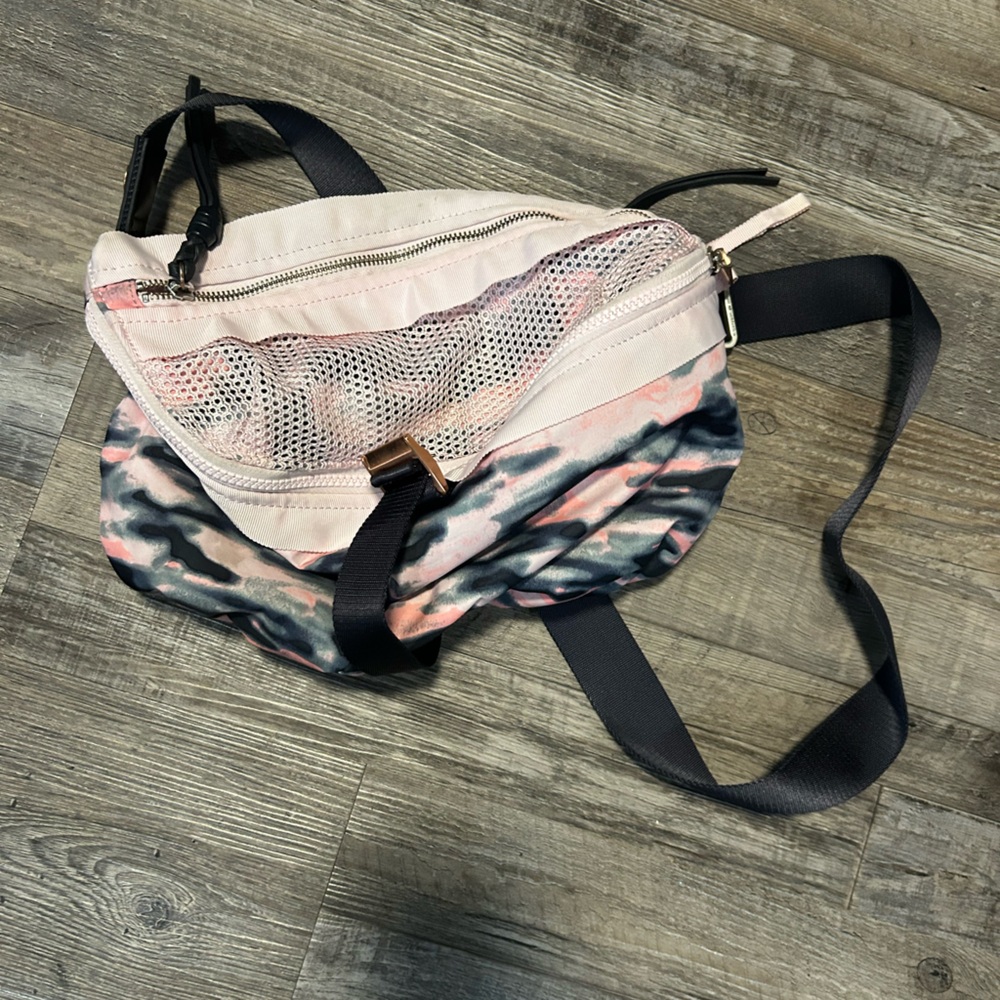 Stylish Pink and Black Women's Bag